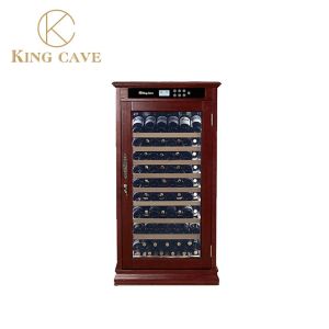 American Oak And Canadian Cedar Wine Cooler Cabinet With Constant Temperature