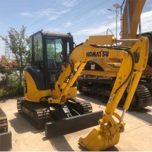 11.2 kw Komatsu PC35 Used Mini Digger Crawler Excavator 3.5Ton Excavator Harga