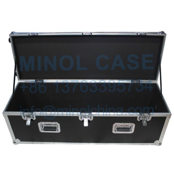 Quality Durable Truck Case 48 Utility Flight Case With Inset Wheels Tool Flight Aluminum Carrying Case wholesale