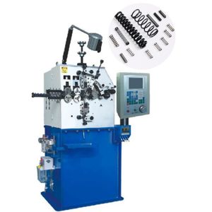 Multifunctional Flat Spring Making Machinery , Advanced CNC Wire Winding