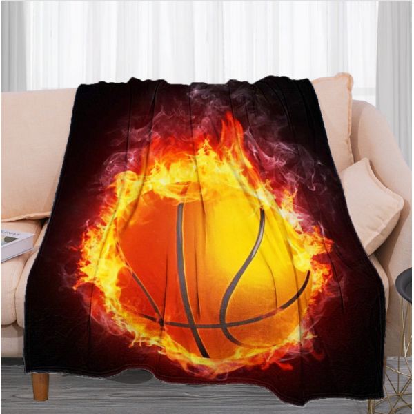 Quality Digital Printing Polar Fleece Blanket With High Warm Retention wholesale