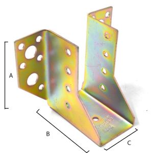 Custom Angle Corner Truss Bracket Joist Hanger for Stamping Punching Bending