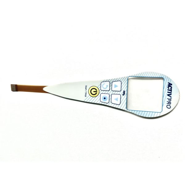 Embossed Button Flexible Membrane Switch For Telecommunication Equipment Custom