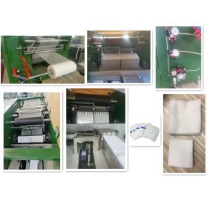 Automatic 7.7kw 145pcs/Min Disposable Gauze Folding Machine