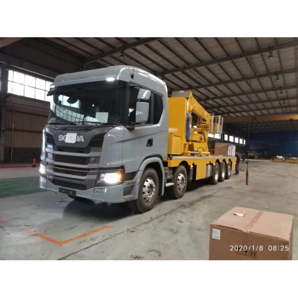 Quality Big Cable Bridge Inspection Vehicle Carbon Steel 22 M Bucket Type wholesale