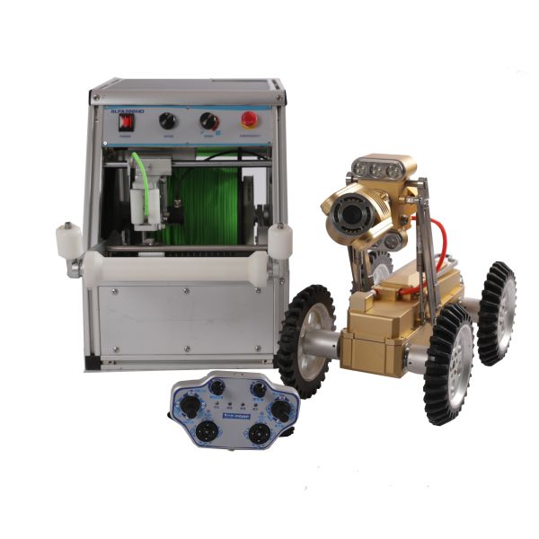 Quality Remote Control Sewer Pipe Inspection Robot With High Resolution Camera wholesale