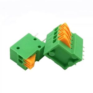 PA66 Housing 2.54mm Pitch PCB Screwless Terminal Block