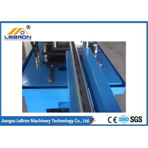 Blue color 2018 new type Solar Strut Roll Forming Machine PLC control system