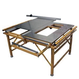 Cheap Smooth And Precise Cuts With Horizontal Style Farms Sliding Table Panel Saw for sale