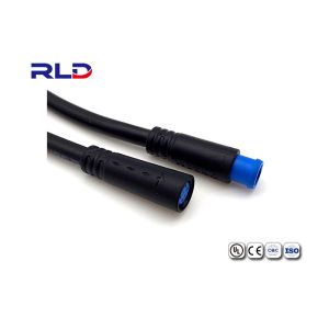 China 2Pin Male Female Waterproof Cable Connector For EBIKE with IP65 on sale