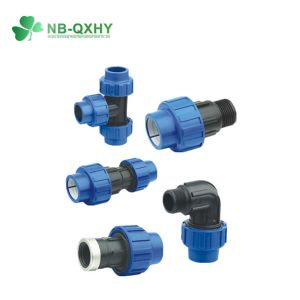 16mm to 110mm 1/2" to 4" QX Plastic PP Compression Fittings for at Competitive