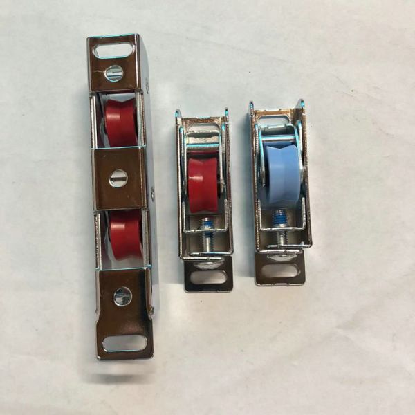 Quality ISO9001 Approved V-shaped Aluminum Alloy Sliding Door and Window Roller with 19.5MM Height wholesale