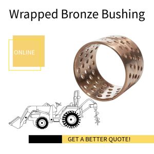 CuSn8P Flanged Bronze Bushing Metric Size