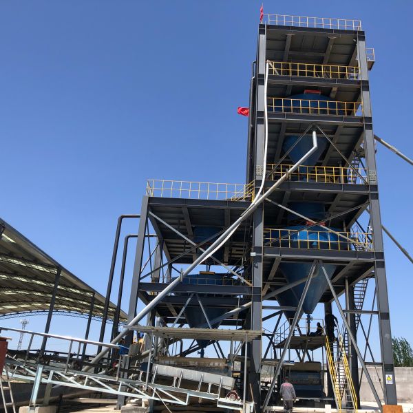 Quality 100000 KG River Stone Silica Sand Processing Plant with Video Outgoing-Inspection wholesale