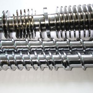 Customized Design Extruder Screw Barrel Energy Saving For PP Pelleting Extruder