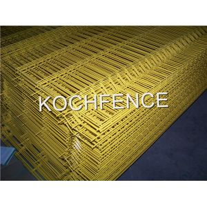 Sustainable 3D Fence Panel For Industrial Zone Compact Size Simple Structure