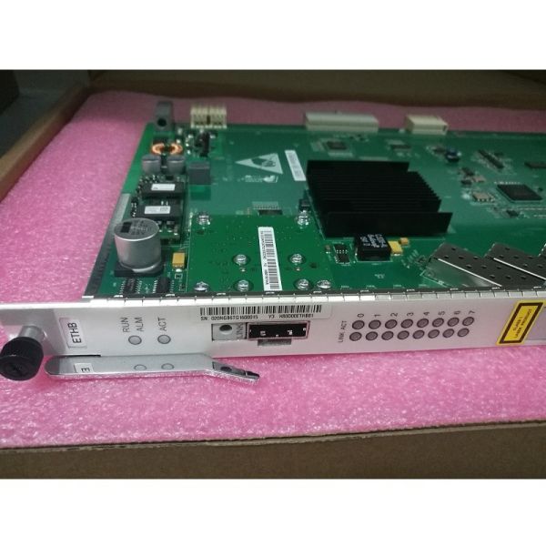 Quality Huawei ETHB 8port  GE uplink board  with B+ C+ C++ for MA65680T MA5683T MA5608T H801ETHB wholesale