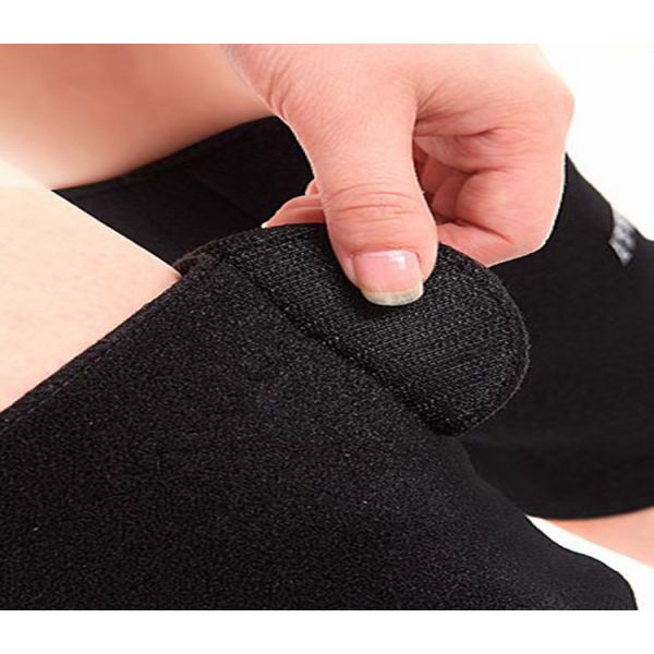 Black Self Heating Knee Pad Warm Knee Joint Heating Leg Guard For Men And Women