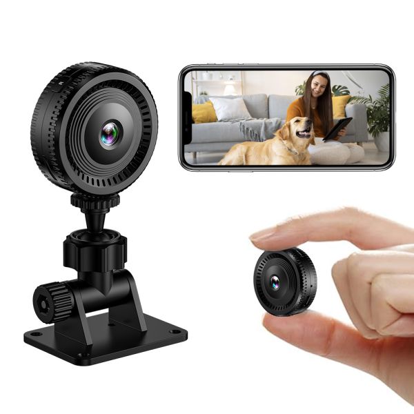 Ultimate Portable Mini Security Camera with WiFi, Motion Detection & Infrared