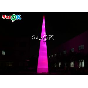 Giant Inflatable LED Cone remote controlled Outdoor Lighting Decoration