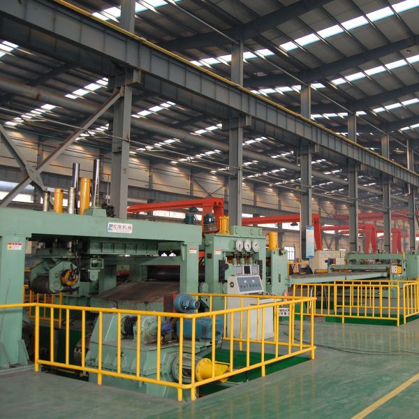 Quality 1-6mm Sheet Thickness High Speed Stainless Steel Coil Uncoiling Leveling Shearing Line wholesale