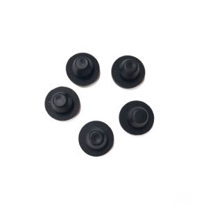 Customer's Request AS PER CUSTOM DESIGN Silicone Rubber Dustproof Single Button