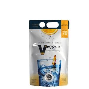 China Custom Printed Stand Up Packaging Aluminum Foil Small Window Standing Pouch Matte With Zipper on sale