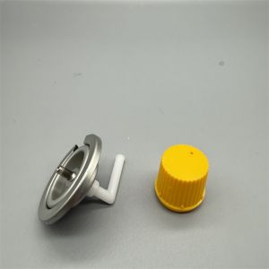 Compact Butane Gas Stove Valve for Portable Travel Stoves with Space-Saving