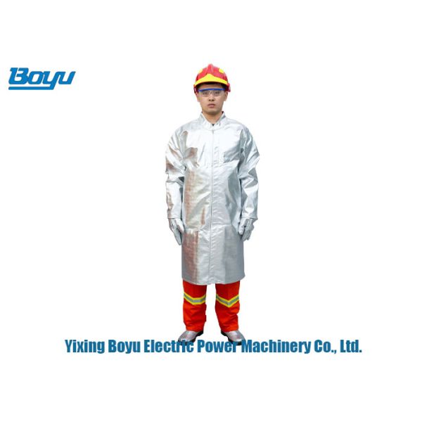 Quality Anti Radiation Transmission Line Stringing Tools Heat Fireproof Suit 1.3m wholesale