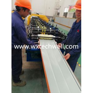 Interior | Exterior Metal Sandwich Wall Panel Roll Forming Machine with Belt