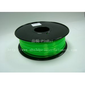1.75 / 3mm PLA Fluo - Green Fluorescent Filament for RepRap , Cubify