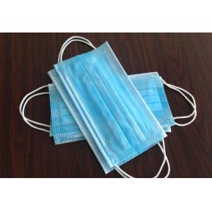17.5 X 9.5cm Disposable Non Woven Face Mask For Adults