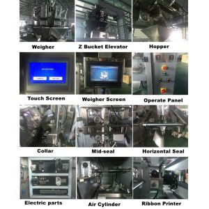 Automatic machine for packaging suitable 1-5kg all granular,almondsSuch as