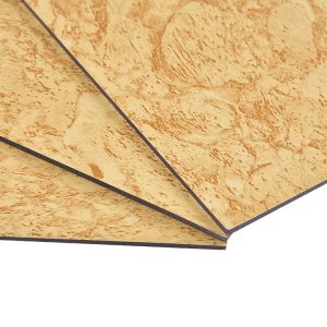 Marble Aluminum Composite Panel with Core PE/FR Coating PE/PVDF UV Resistance