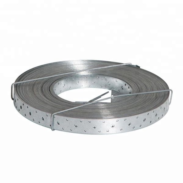 Quality Galvanized Punched Strapping Roll – Metal Strap Tie for Wood Frame Bracing, Building Connectors & Construction Hardware wholesale