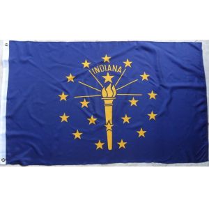 3X5 Silk Screen Print Customized Advertising Flag UV Resistant