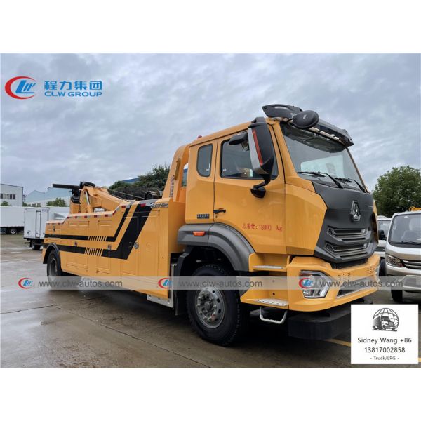 Quality SINOTRUK HOWO 4X2 10T Conjoint Wrecker Towing Truck wholesale