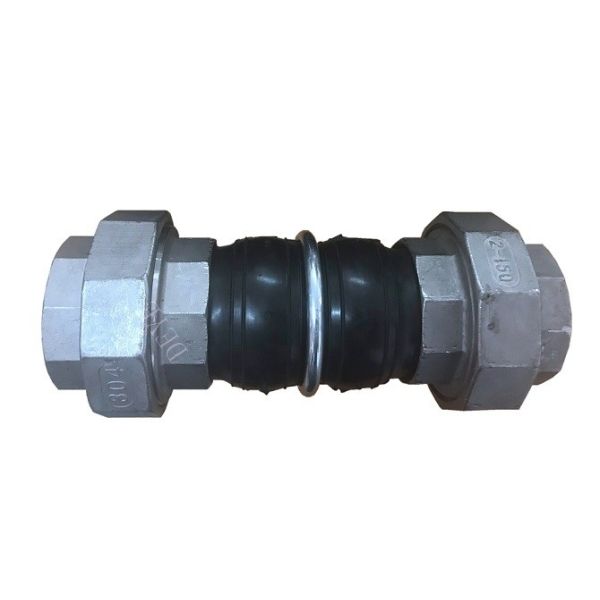 Quality PN16 CL150lbs Rubber Expansion Joint  With Fittings Union wholesale