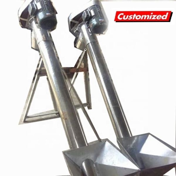 Quality Tubular Inclined Screw Lift Conveyor Customized For OEM Conveyor System wholesale
