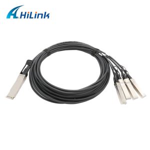 China FCC DAC Passive Copper Cable 56Gbps PAM4 1M 2M 3M QSFP56 To 4X50G SFP56 on sale