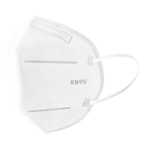 Cheap KN95 Disposable Protective Face Mask , Anti Pollution Non Woven Fabric Mask for sale