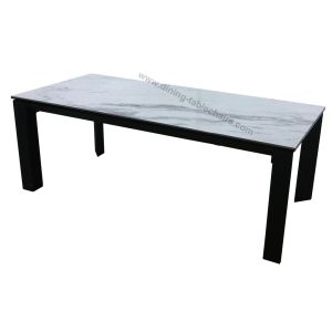 Rectangle Ceramic Topped Dining Table
