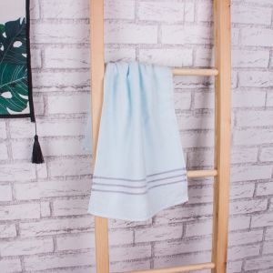 Pure Color Pattern Combed Cotton Luxury Bath Hand Face Towels for All Ages and