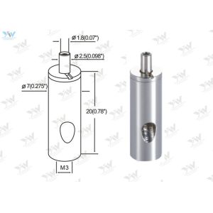 Chrome Finish Color Drop Ceiling Cable Hangers Applied Lighting Products