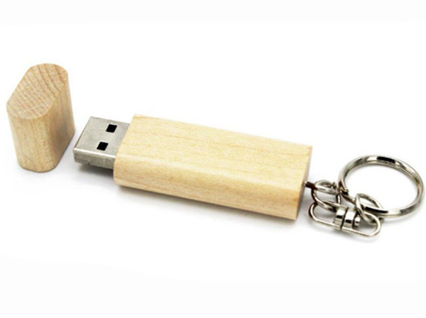 Keychain Wooden USB Flash Drive 64GB 32GB Pen Drive Pendrive Specialized Logo / usb memory stick