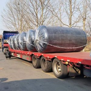 Customized Floating Rubber Fender Green Pickup Marine Sea Foam Bumper