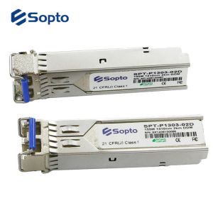 Gigabit Ethernet 1310nm LC Interface 155M Sfp Fiber Transceiver