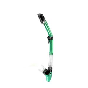 China Adult Diving Breathing Ultra Dry Snorkel With Air Release Valve on sale