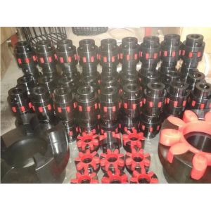 ODM Flexible Pump Rubber Coupling Spline Shaft Coupling 26mm