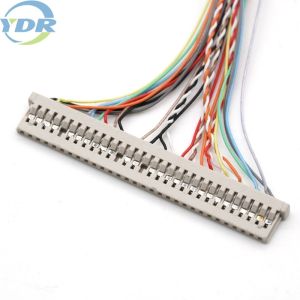 Computer UL10064 32AWG Lvds Screen Cable DF14 to 111B40 Terminal